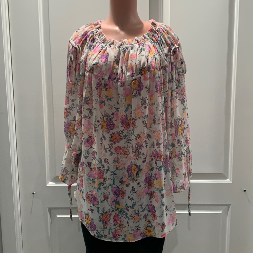 NWT Tularosa Floral Long Sleeve Blouse
